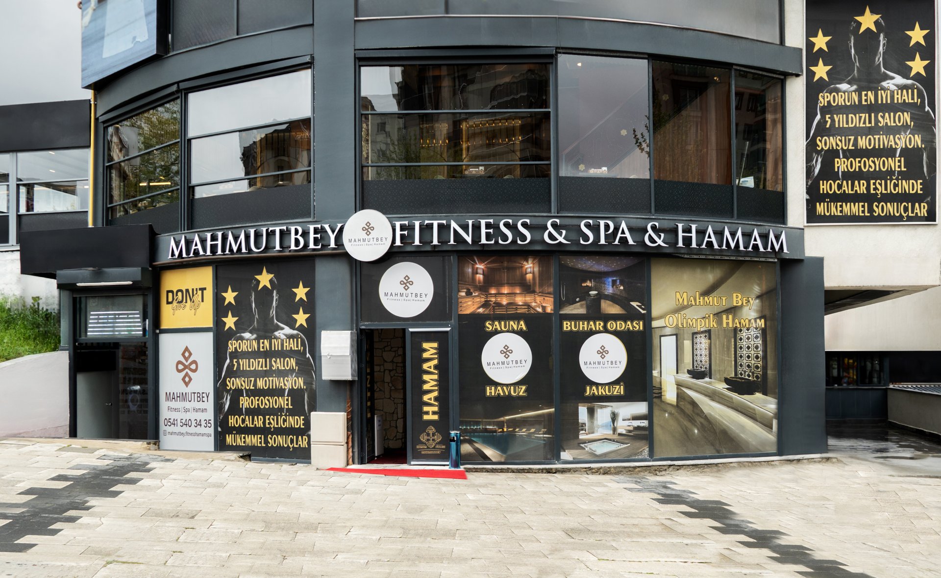 Mahmutbey Fitness & Spa & Hamam — dış cephe ve tabela, Bağcılar